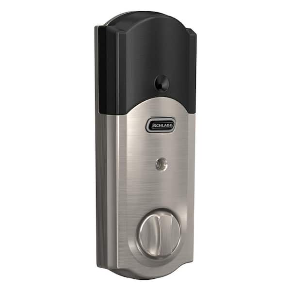 Schlage Camelot Satin Nickel Electronic Connect Smart