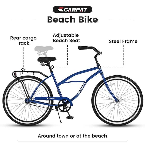 How to measure discount a cruiser bike frame