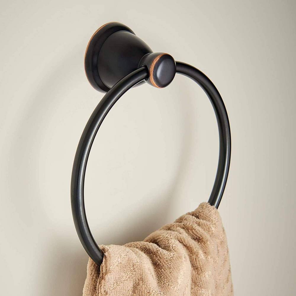 Oil Rubbed Bronze 3-Piece Bathroom Accessory Set