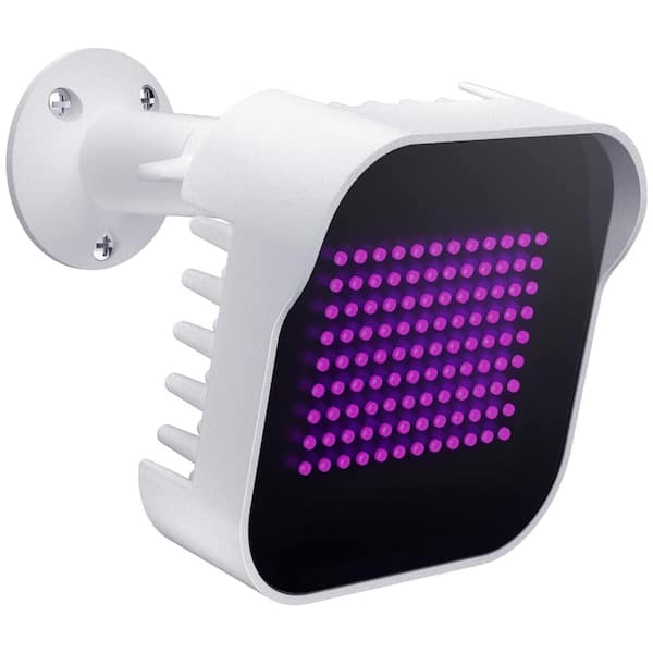 DI20 850 nm Long Range Outdoor Indoor Infrared Illuminator Flood Light Black with 4 x 4 x 1.5 in IR Range Housing
