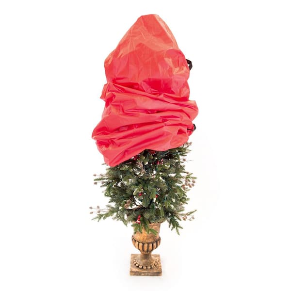 Santa's Bags 36 in. Tall Topiary Tree Storage Bag for Trees Up to 3 ft. Tall (Set of 2)