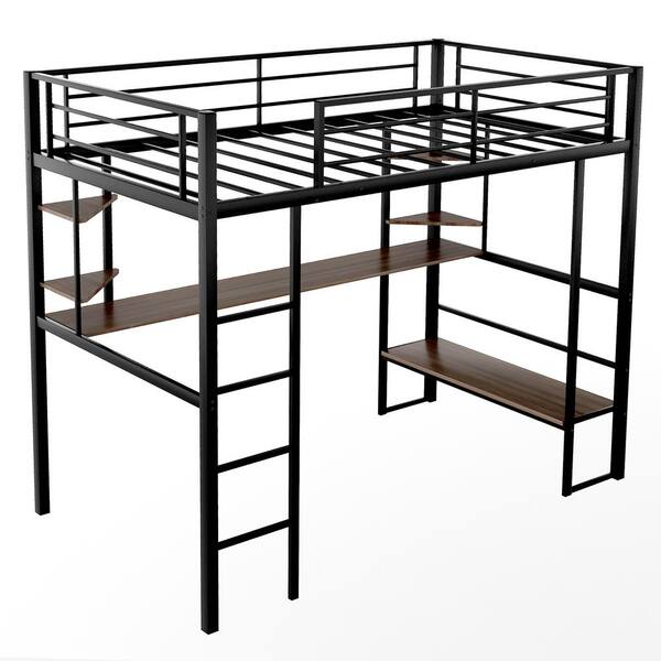 twin size loft bed frame