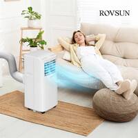 5100 BTU (DOE) WIFI Portable Air Conditioner Cools 200 Sq. Ft. with Dehumidifier and Remote in White