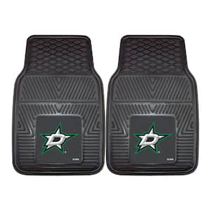 Dallas Stars 18 in. x 27 in. 2-Piece Heavy Duty Vinyl Car Mat