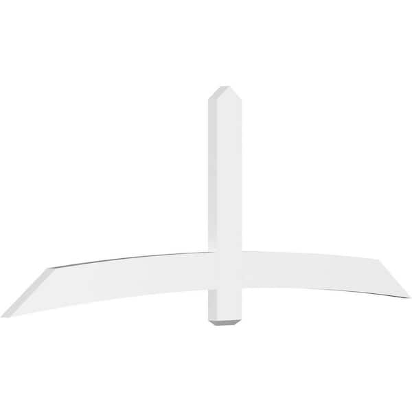 Ekena Millwork Bellingham 96 in. W x 36 in. H x 2 in. D Signature Polyurethane Bracket