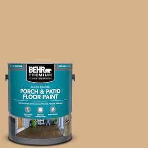 1 gal. #S290-4 Summerwood Gloss Enamel Interior/Exterior Porch and Patio Floor Paint