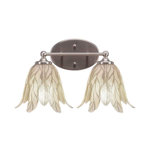 Unbranded Royale 7.5 in. 1-Light Brushed Nickel Vanity Light