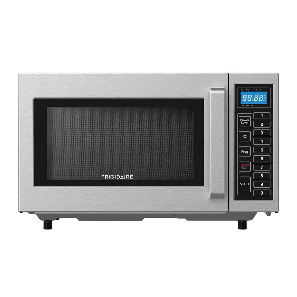 0.9 cu. ft. Countertop Commercial Microwave 1500 W in Stainless Steel