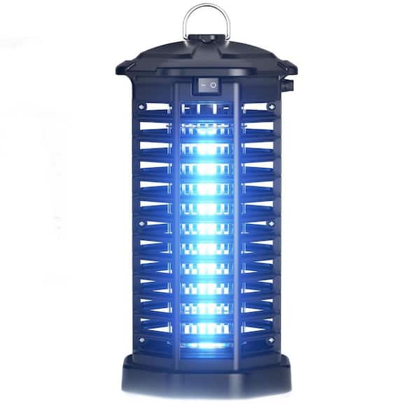 Bug Zapper Waterproof Electric Mosquito Lamp Fly Trap Zapper 4200-Volt Plug in (1-Light Electronic Insect Control )