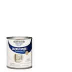 32 oz. Ultra Cover Satin Blossom White General Purpose Paint (Case of 2)