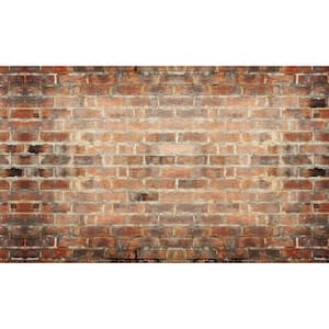 Brick View - Weather Proof Scene for Window Wells or Wall Mural - 120 in. x 60 in.