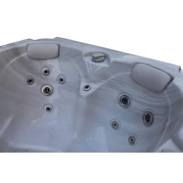 Luxury Spas Tahoe 4-Person 24-Jet Hybrid 110V/220V Plug and Play