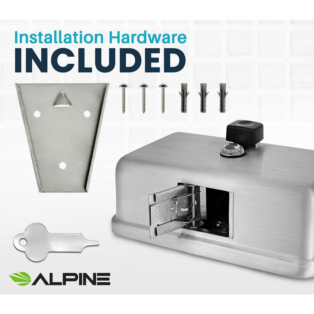 Stainless Steel Horizontal Wall-Mounted Soap Dispenser 1200 mL