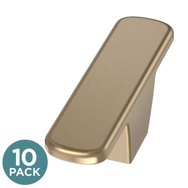 Liberty Uniform Bends 2-1/2 in. (63 mm) Champagne Bronze Elongated Bar Cabinet Knob (10-Pack)