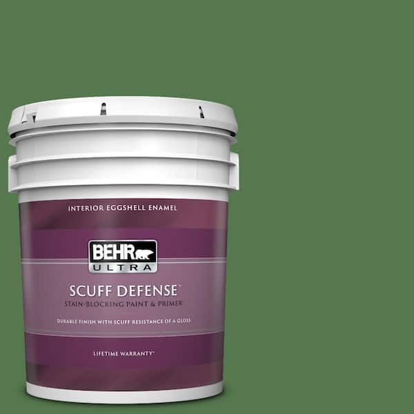 BEHR ULTRA 5 gal. #450D-7 Torrey Pine Extra Durable Eggshell Enamel Interior Paint & Primer