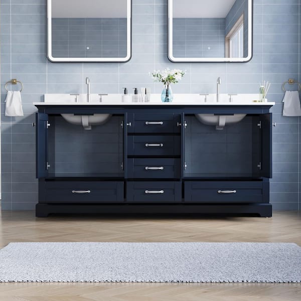 FORCLOVER Fully Assembled 72 in. Solid Wood Freestanding Double