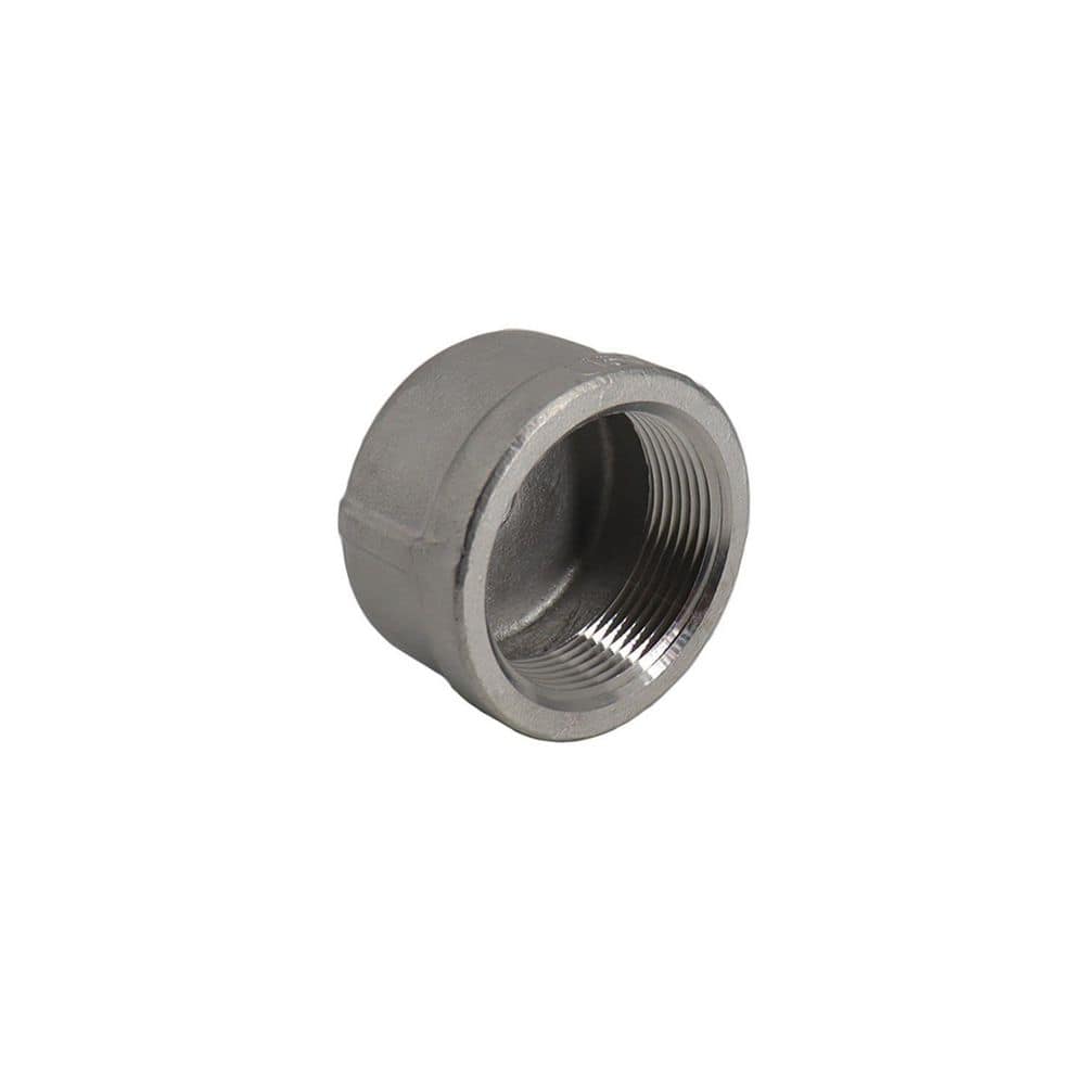 3/4 in. 316-Stainless Steel 150-PSI Threaded Round Cap price history on PriceWatchPro