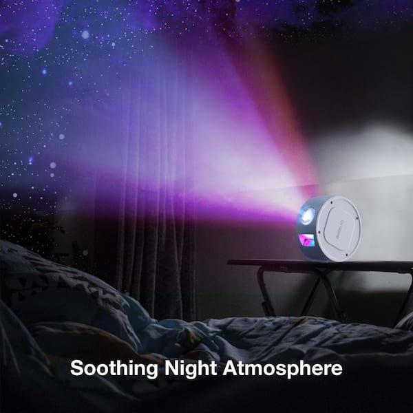 Tzumi Aura Integrated LED Color Galaxy Starlight Night Light Bulb