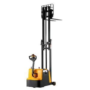 2200 lbs. Counterbalanced Walkie Stacker 118 in. Lift Height Full Electric Pallet Stacker