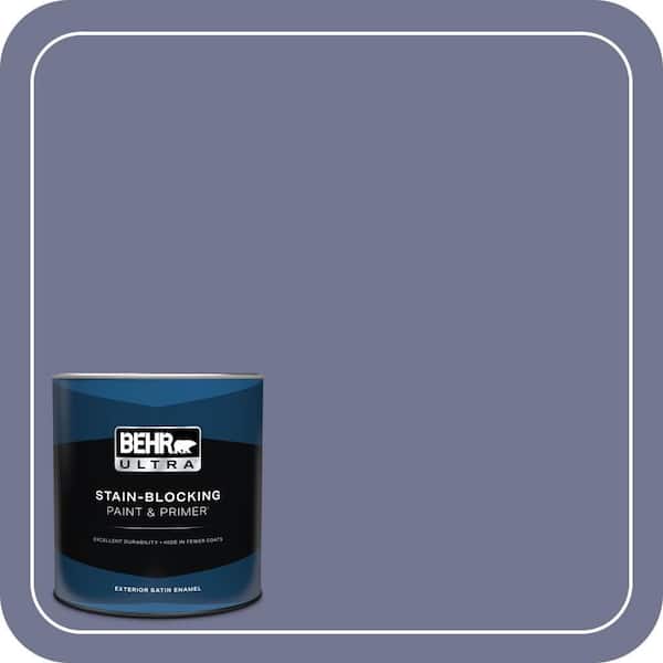 BEHR ULTRA 1 qt. #MQ5-07 Little Theater Satin Enamel Exterior Paint & Primer