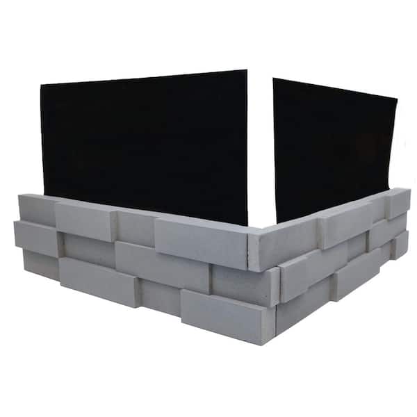Modern Collection 6 in. x 24 in. Graphite Stone Veneer Pre-Cut Corners (Box of 8)