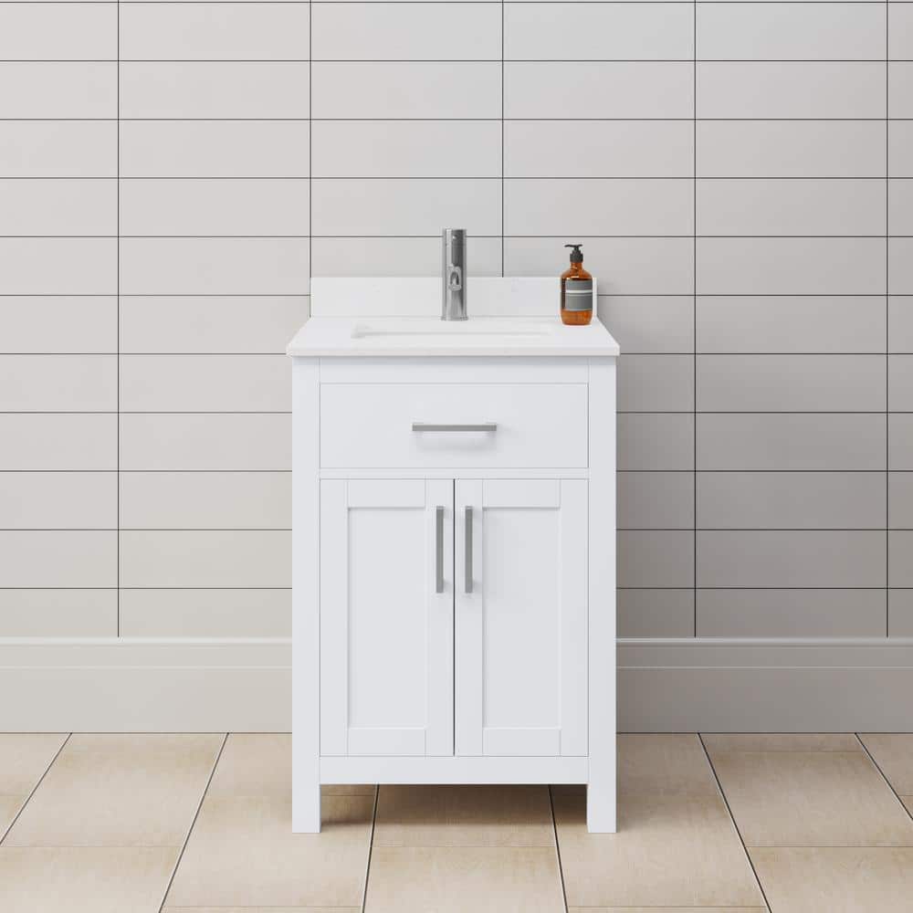 AAZJ AS 20-in x 26-in Surface/Recessed Mount Black Mirrored Medicine Cabinet