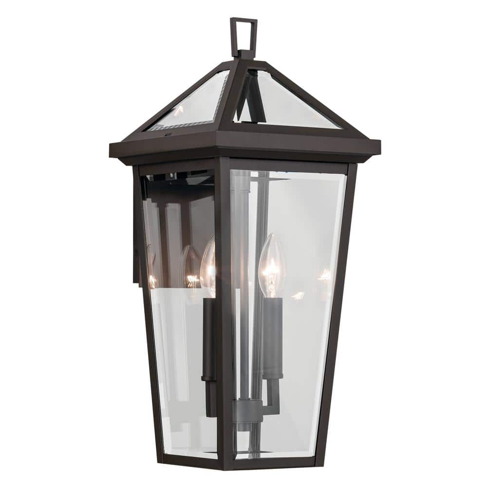 Regence 19.25 in. 2-Light Olde Bronze Traditional Outdoor Hardwired Wall Lantern Sconce with No Bulbs Included (1-Pack) price history on PriceWatchPro