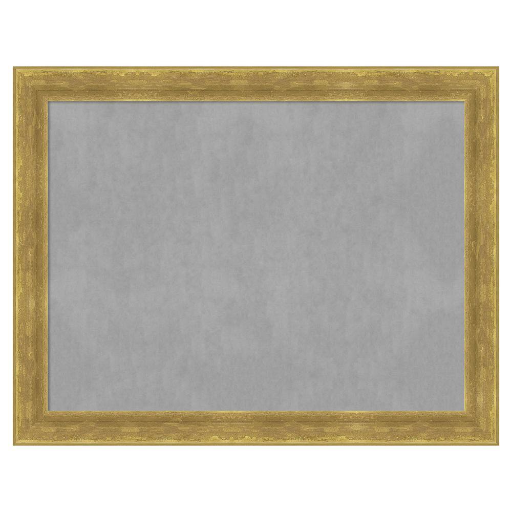 Angled Gold 27 in. x 21 in. Framed Magnetic Board price history on PriceWatchPro