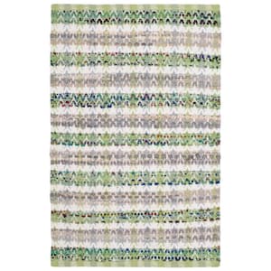 Montauk Green/Multi 2 ft. x 3 ft. Geometric Area Rug