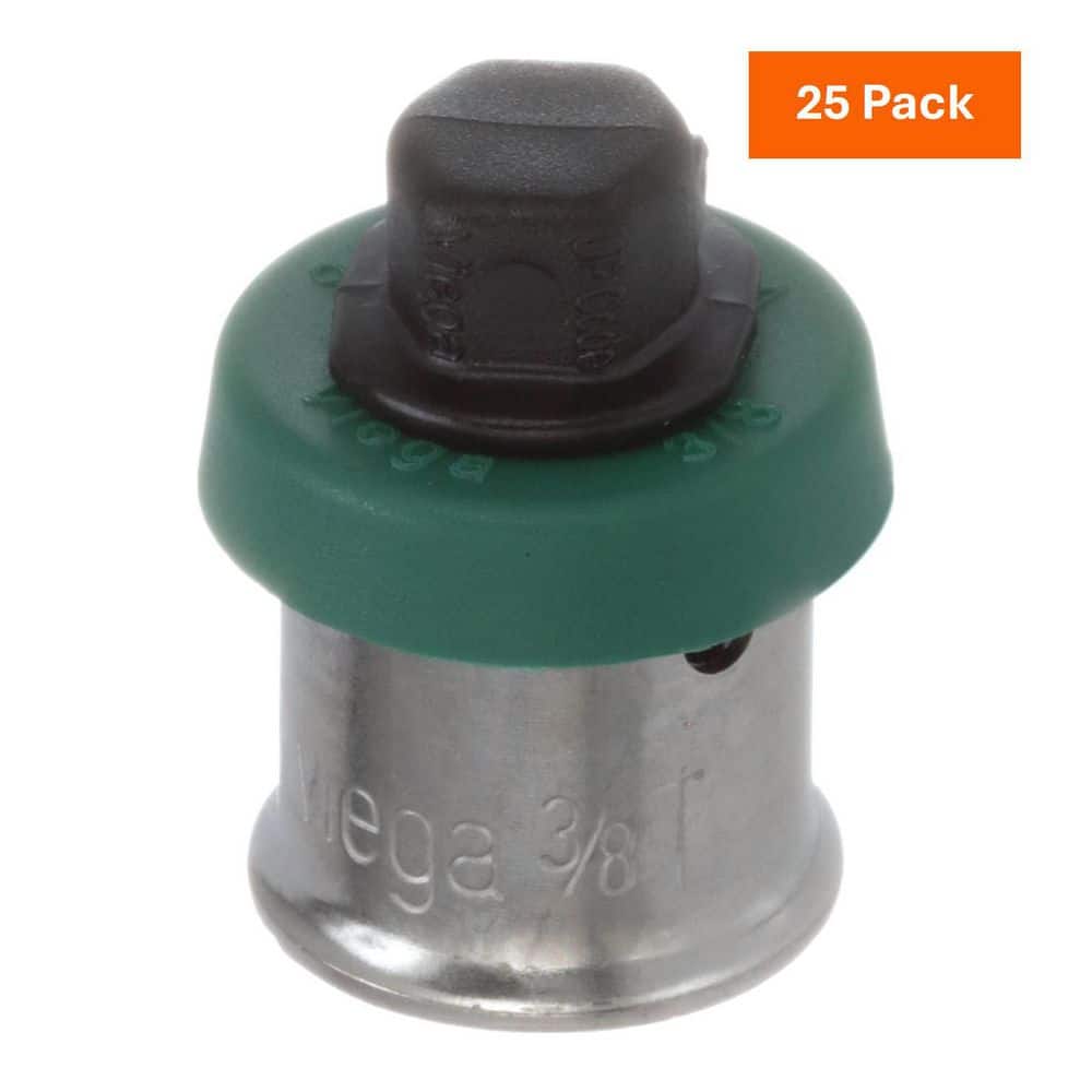 PureFlow 3/8 in. Press Polymer Test Plug (25-pack) price history on PriceWatchPro