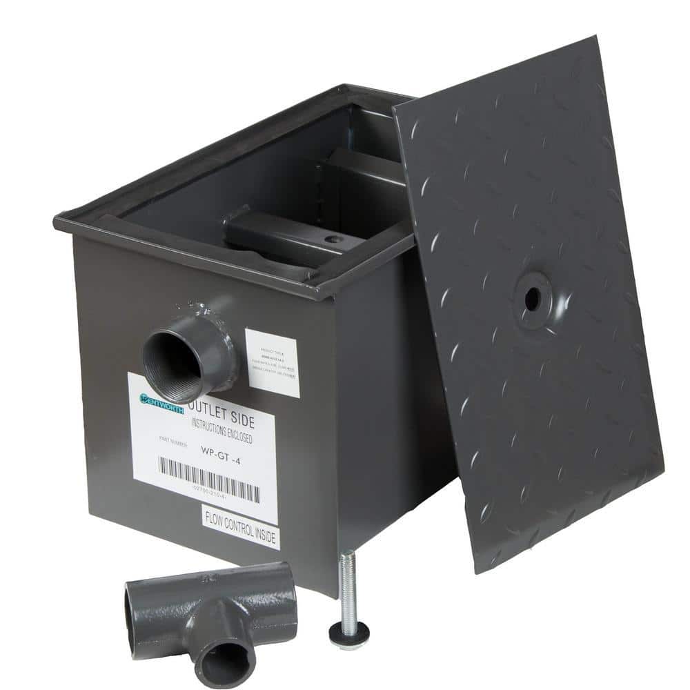 Wentworth Grease Interceptor Trap 8 lbs. / 4 GPM WP-GT-4 - The