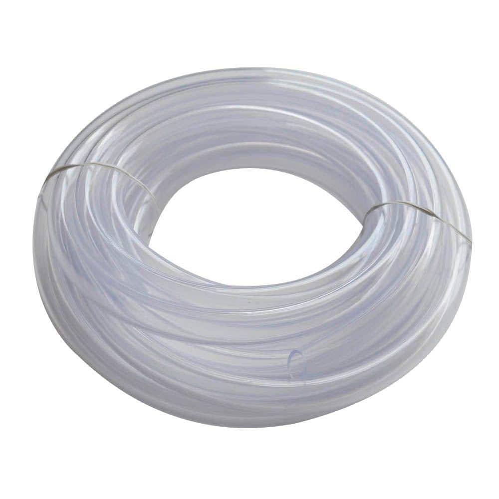 5/8 in. O.D. x 1/2 in. I.D. x 20 ft. Clear PVC Vinyl Tube price history on PriceWatchPro