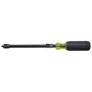 1/4 in. Cabinet Tip Flat Head Screwdriver with 6-7/8 in. Round Shank