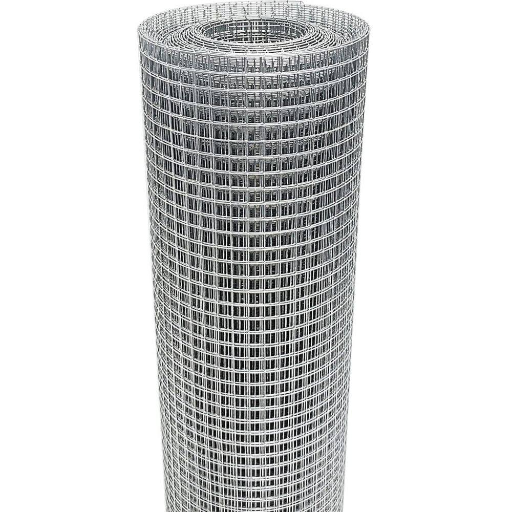 16 in. x 25 ft. 19-Gauge Galvanized Cage Wire Mesh Roll for Chicken Fences, Screen mesh, Rabbit Snake Fences (1-Pack) price history on PriceWatchPro