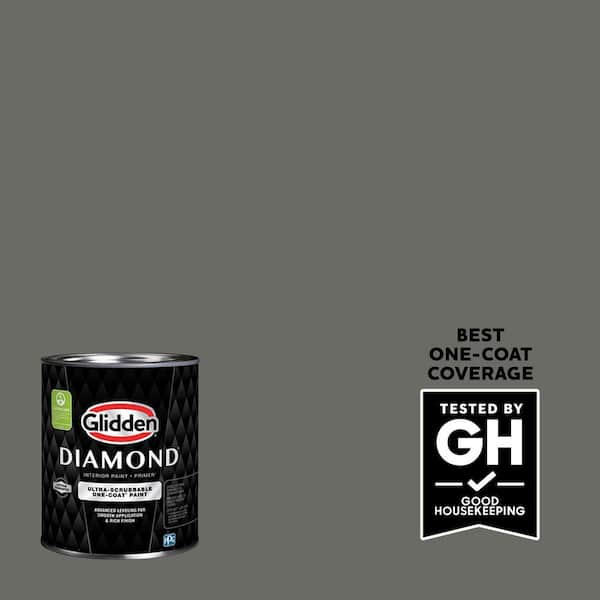 Glidden Diamond 1 Qt. Armory PPG1009-6 Flat Interior Paint with Primer