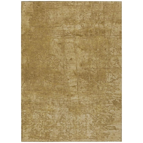 Addison Rugs Chantille ACN559 Beige 2 ft. 6 in. x 3 ft. 10 in. Machine Washable Indoor/Outdoor Geometric Area Rug
