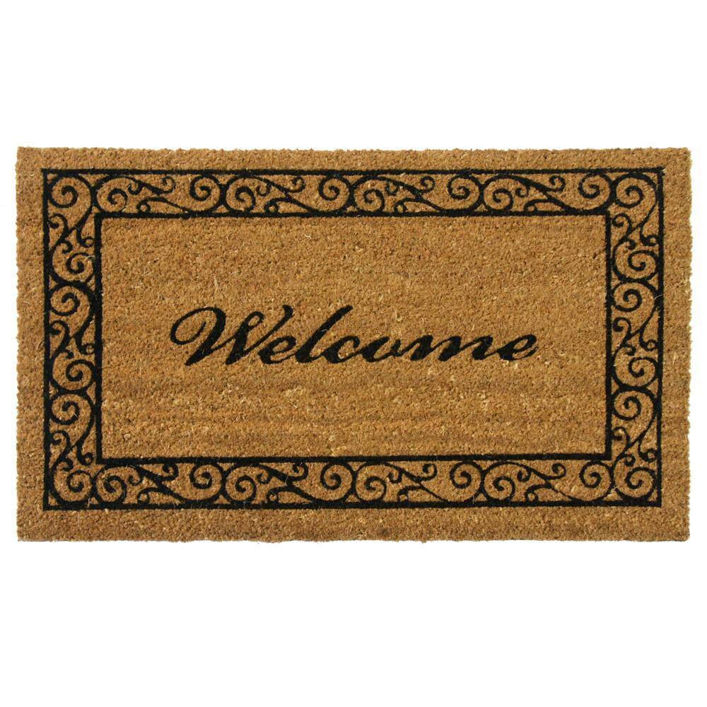 thumbnail image 2 of Welcome Mats For Front Door Outside Entry - Entryway Rug – Joanna Home Decor 2 of 12