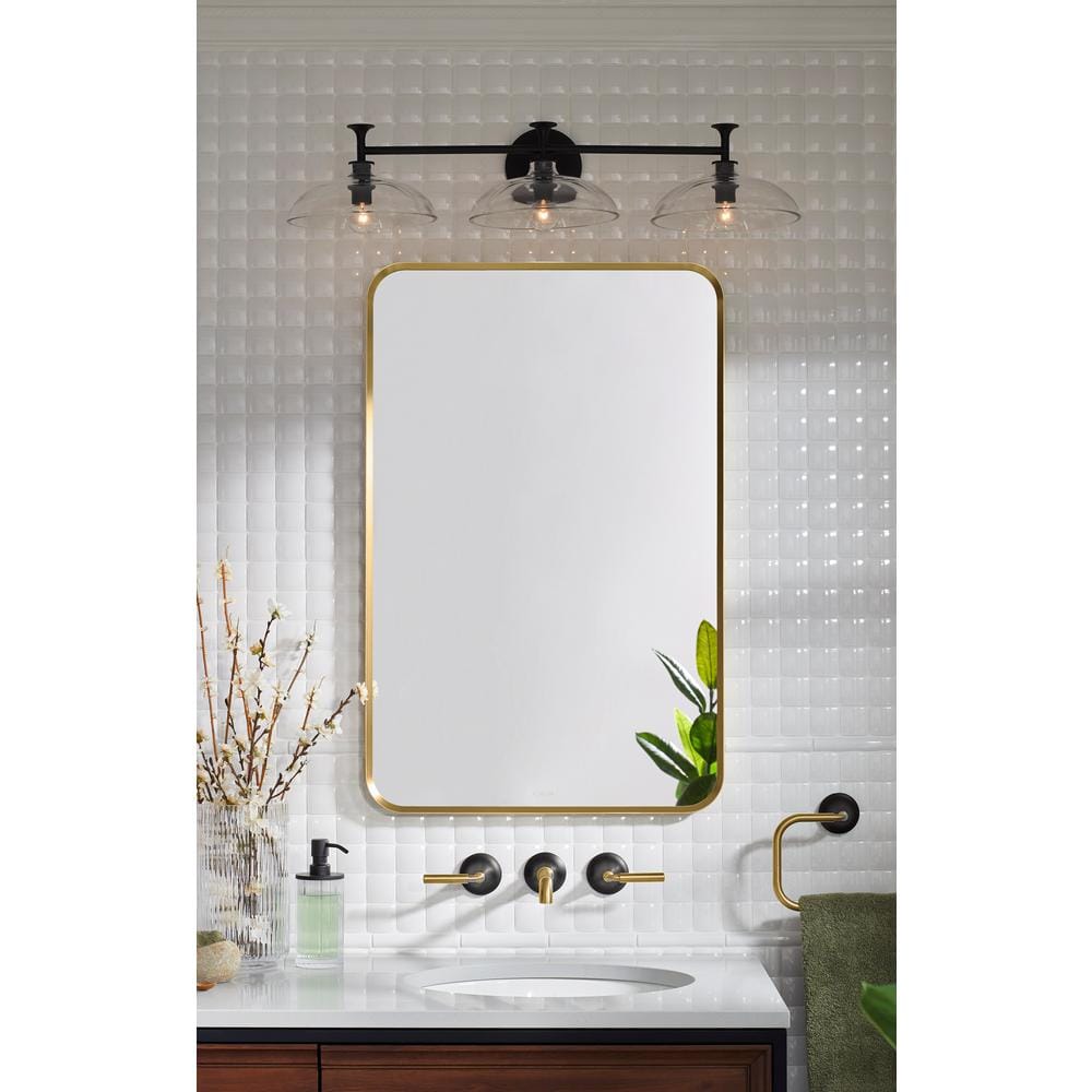 Tone 31" Black Outdoor Midcentury Modern Direct Wired Sconce