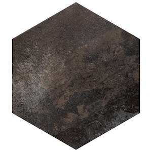 Industrial Hex Multi Mix 8-1/2 in. x 9-7/8 in. Porcelain Floor and Wall Tile (4.05 sq. ft./Case)