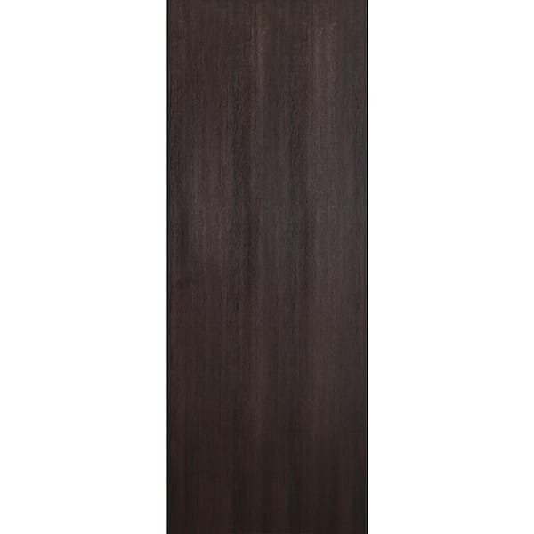 Optima N 24 in. х 80 in. No Bore Solid Composite Core Veralinga Oak Wood Interior Door Slab