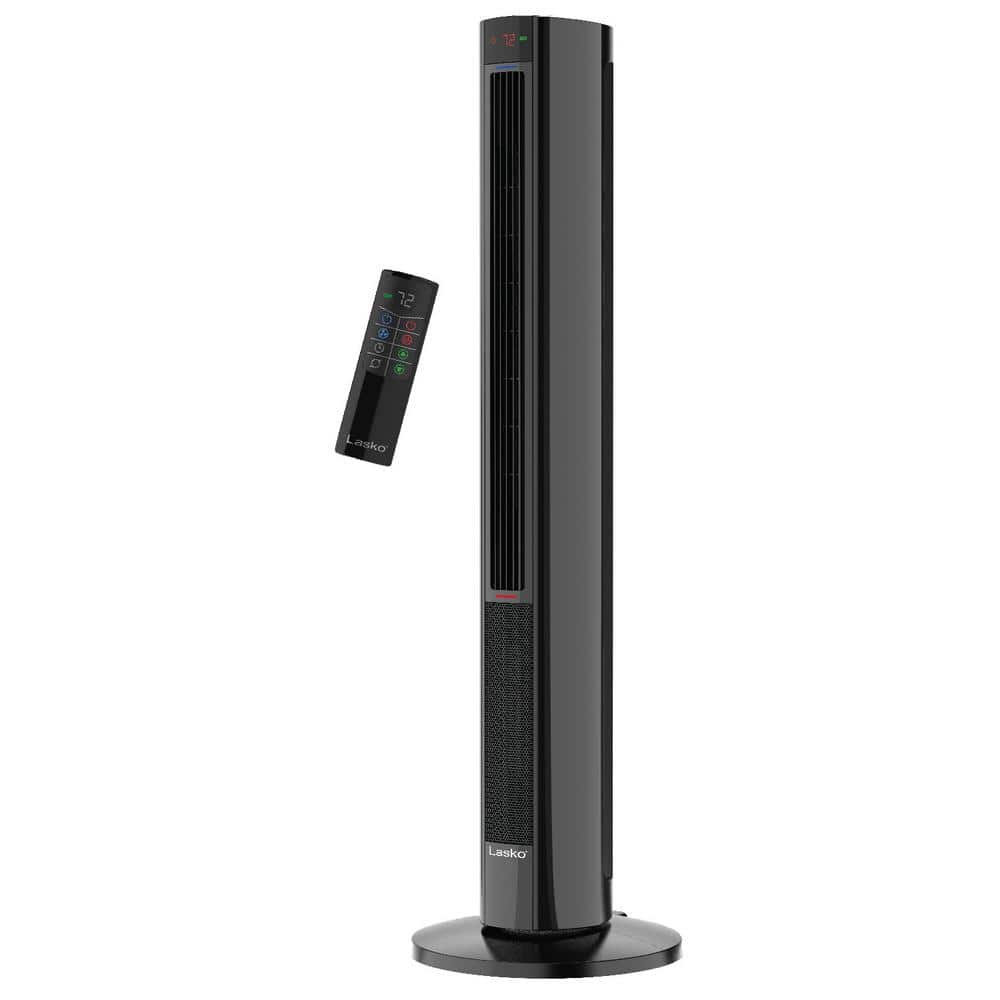 UPC 046013458513 product image for All Season 1500-Watt Electric Oscillating Comfort Control Tower Fan & Space Heat | upcitemdb.com