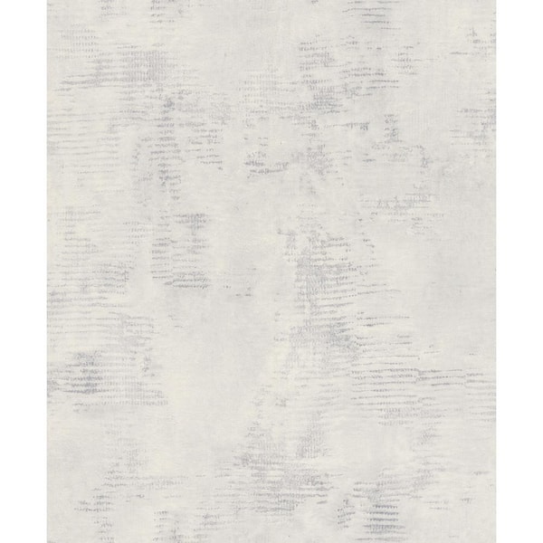 Advantage Osborn Light Grey Distressed Texture Wallpaper, Gray