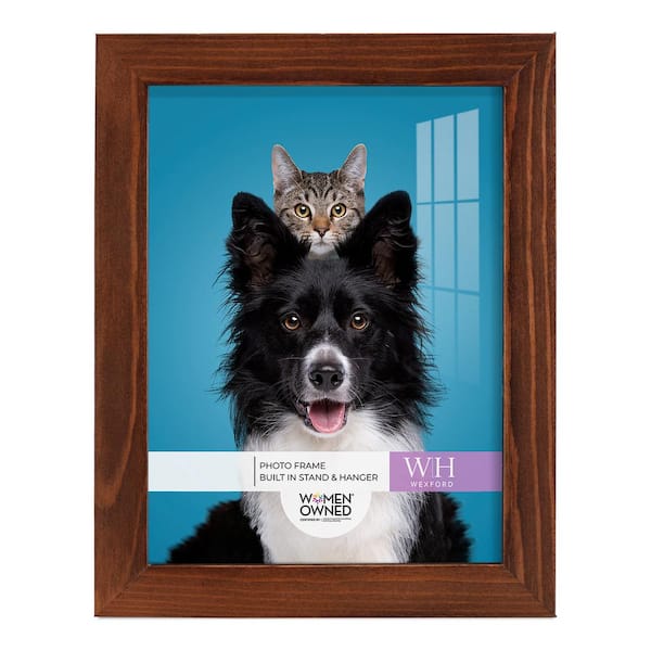 Wexford Home Woodgrain 6 in. x 8 in. Chestnut Picture Frame