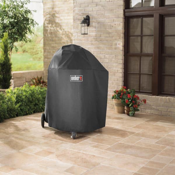 Weber Summit Charcoal Premium Grill Cover - The Home Depot