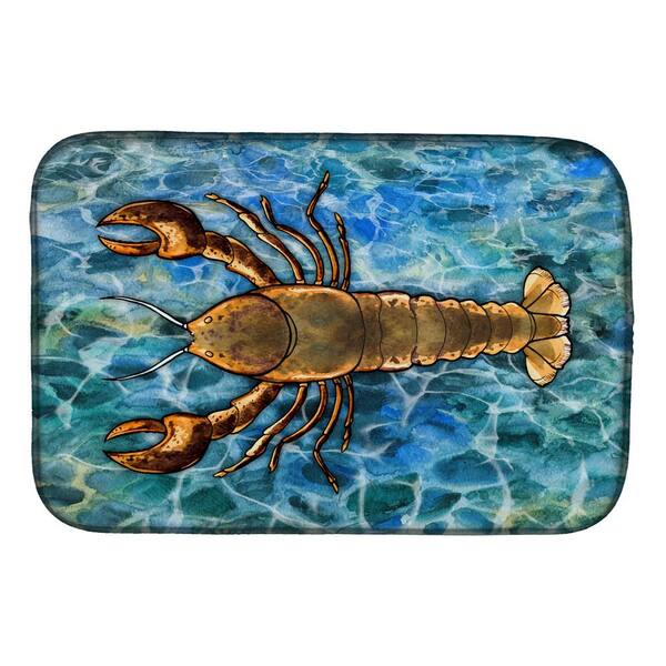 Caroline's Treasures Lobster Dish Drying Mat