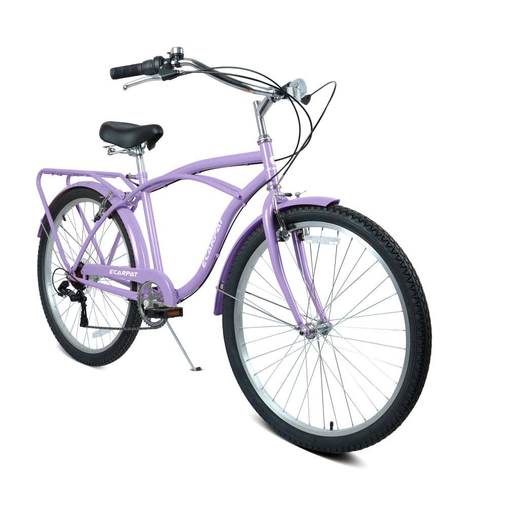 26 Inch 7-Speed Beach Cruiser, High-Tensile Steel Frame Alloy Wheel with V-Brakes price history on PriceWatchPro