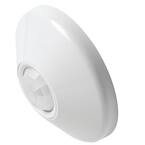 Square D X Series 10 Amp 360-Degrees Ceiling Mount Single-Pole PIR Occupancy Sensor Light ...