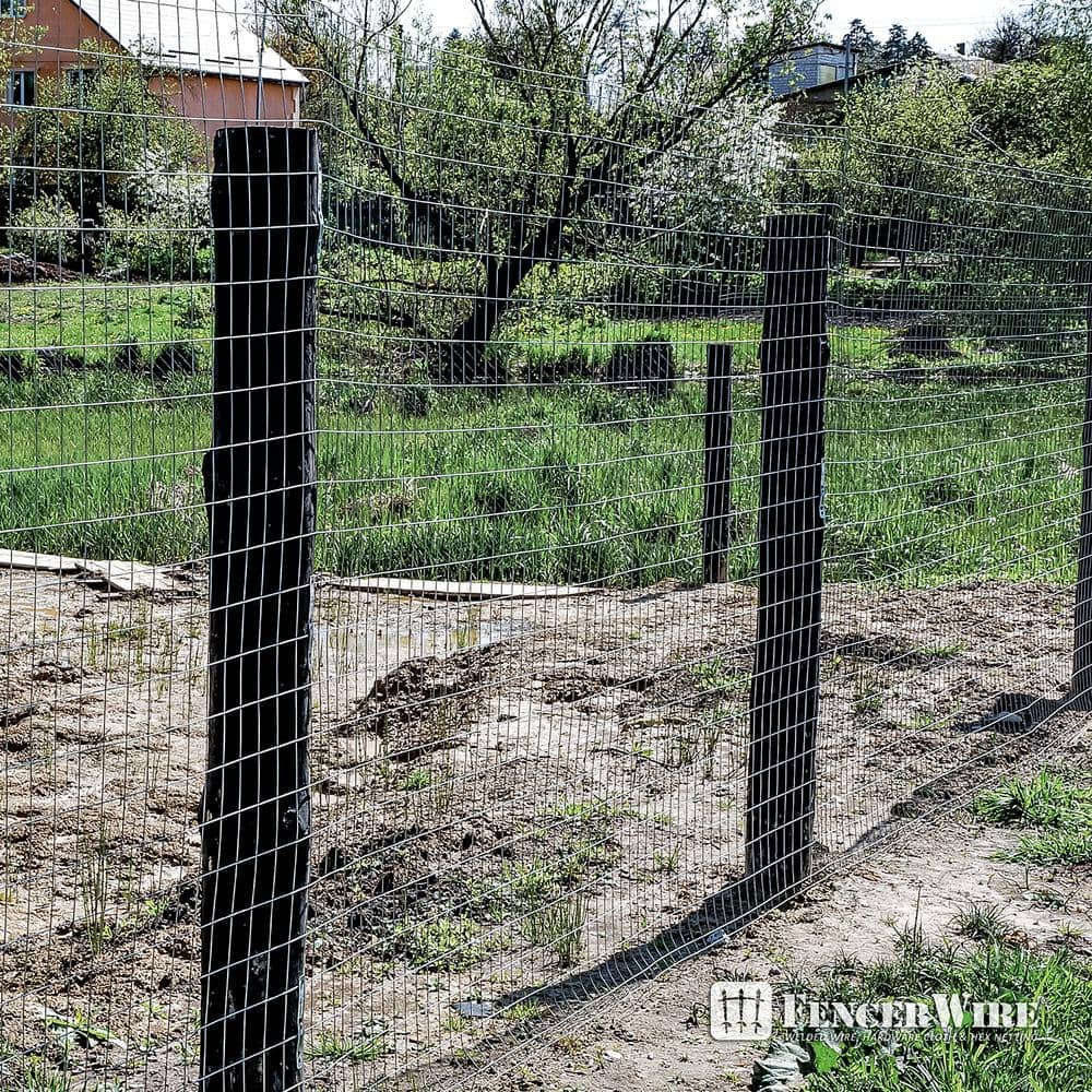 6 ft x 100 ft Galvanized Welded Metal Wire Fence Roll