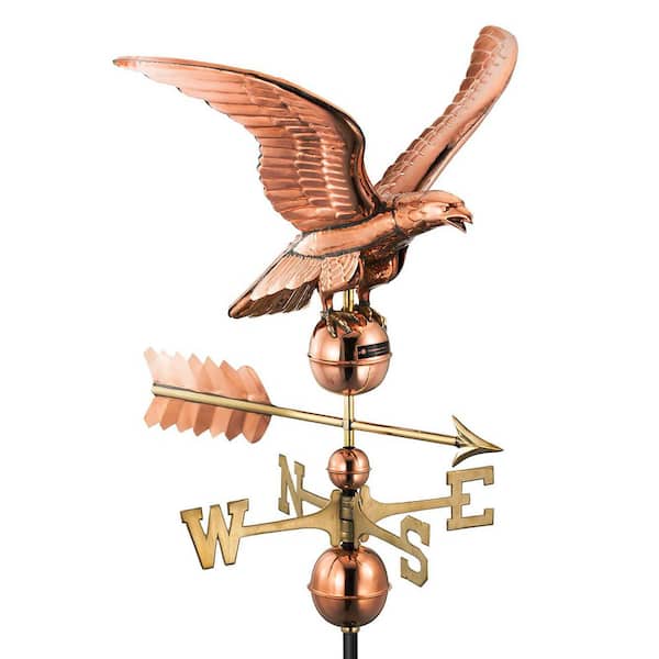 Smithsonian Eagle Weathervane - Pure Copper