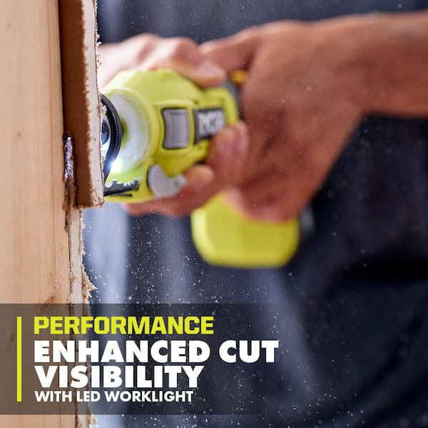Ryobi Oscillating Tool With Battery RYOBI ONE+ 18V Cordless Cut